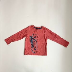 Tea Collection Long Sleeve Motorcycle Tee Size 3